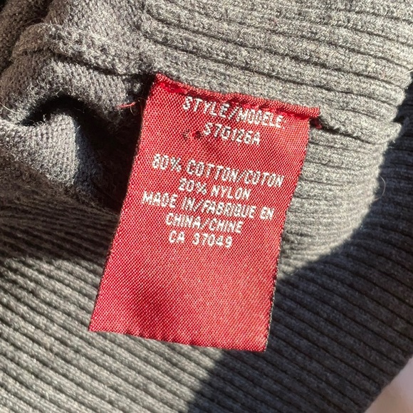 Classic grey cardigan, V neck - Picture 4 of 4